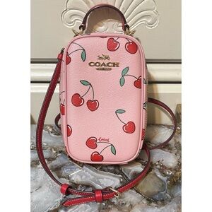 Coach Cherry Crossbody Pouch!